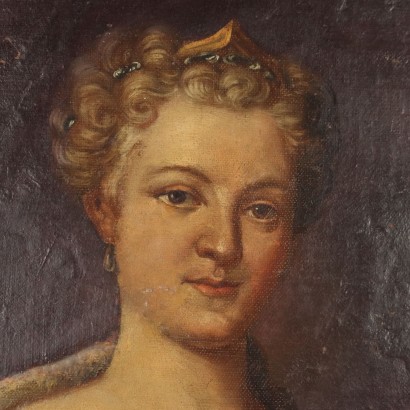 Painted portrait of a noblewoman