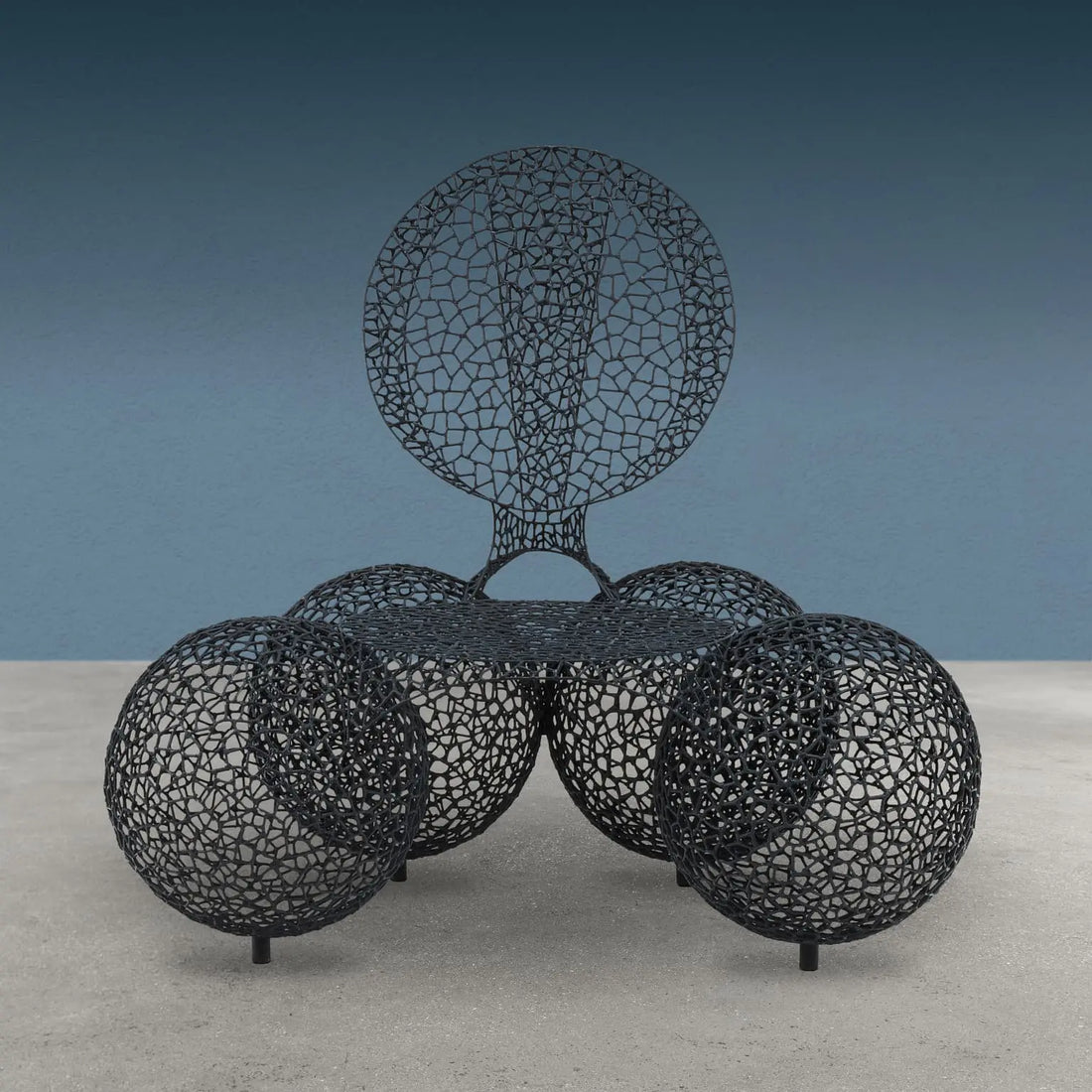 Quattro Palle Armchair Meletto Series Design Anacleto Spazzapan 2000s