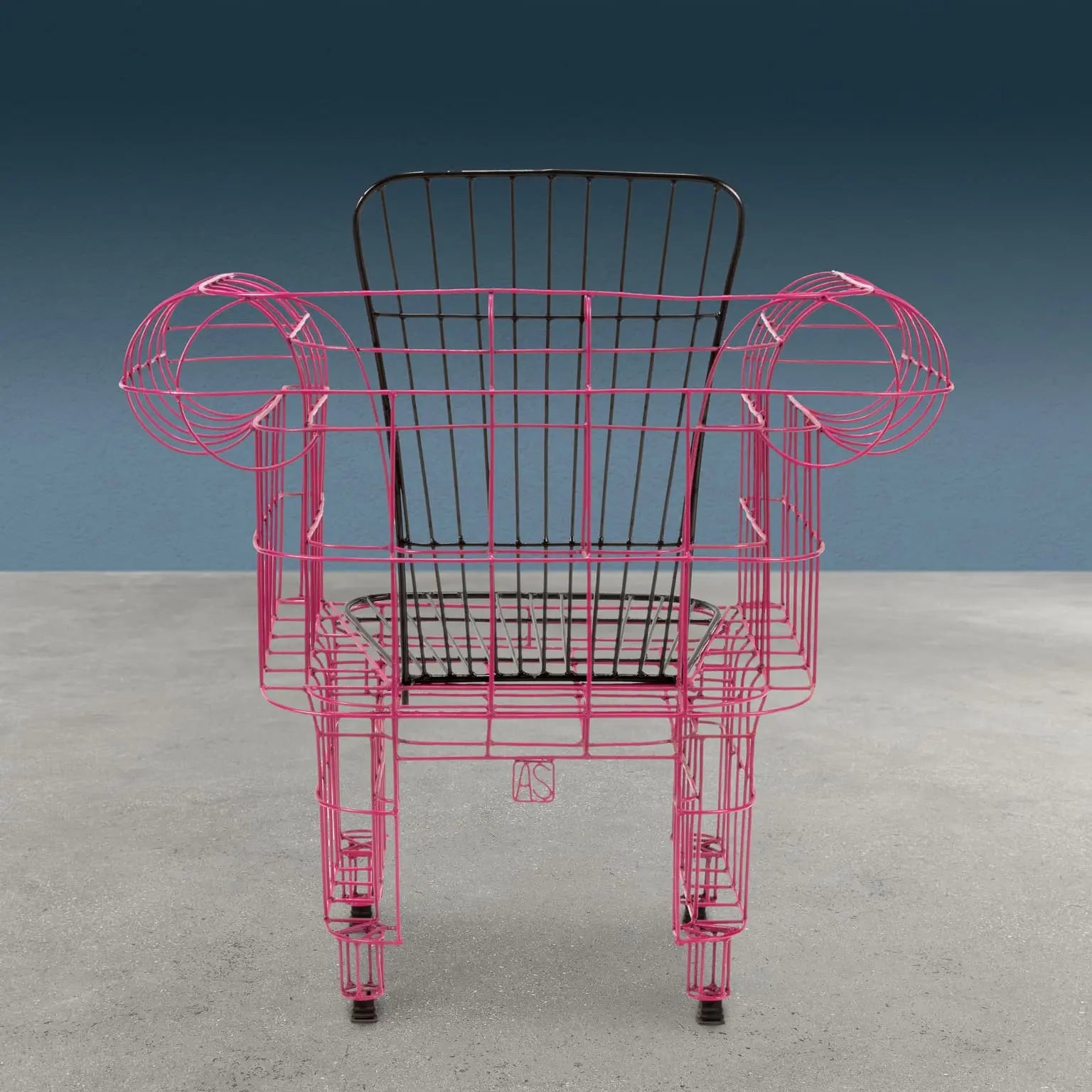 Lady Armchair Minimalisti Series Iron Design Anacleto Spazzapan - Design Anacleto Spazzapan | Modernism  Armchairs