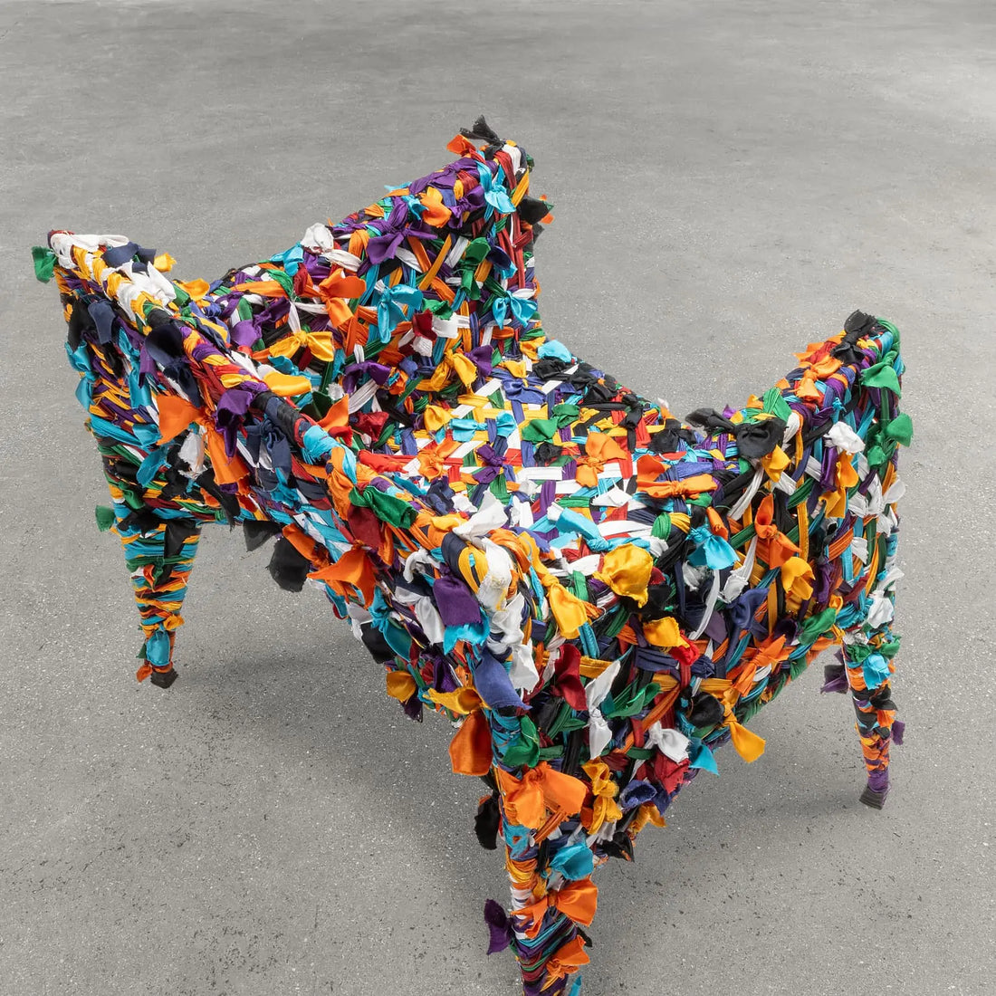 Glass Armchair Fabric Series Iron Design Anacleto Spazzapan - Design Anacleto Spazzapan | Modernism  Armchairs