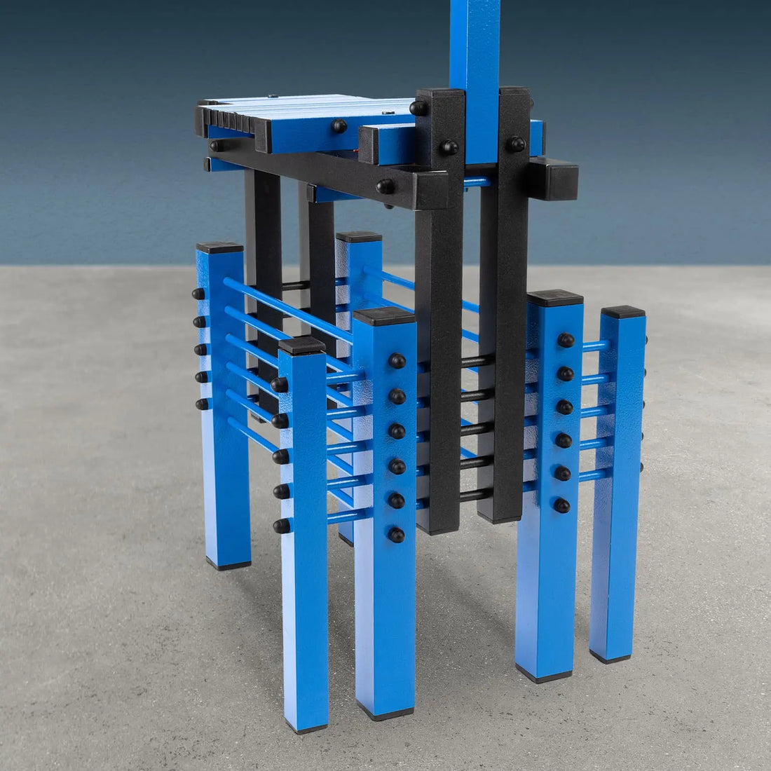 Post-Modern Sculptural Chair Metal Design Anacleto Spazzapan Italy - Design Anacleto Spazzapan | Modernism  Chairs