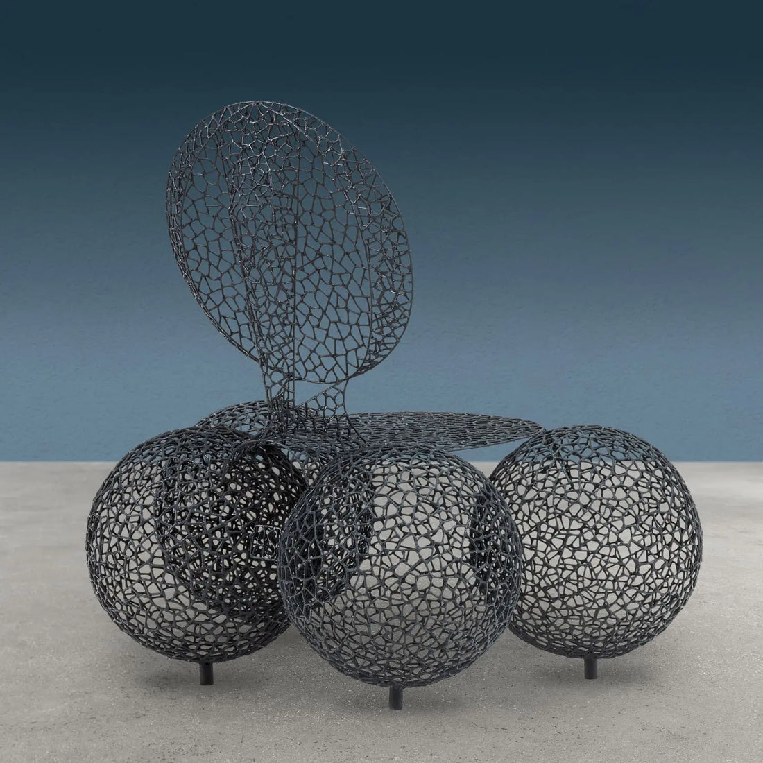 Quattro Palle Armchair Meletto Series Design Anacleto Spazzapan 2000s