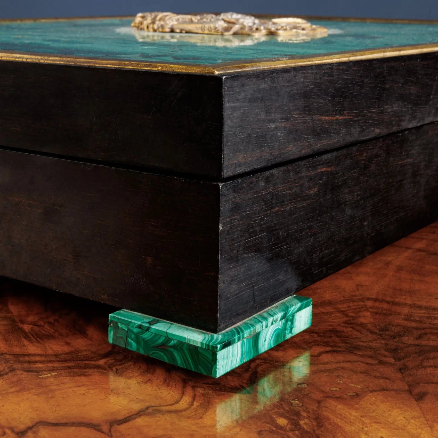 Antique Document Case Ebony Veneered Wood XIX Century - Netherlands, Late XIX Century | Antiques  Fancy Goods