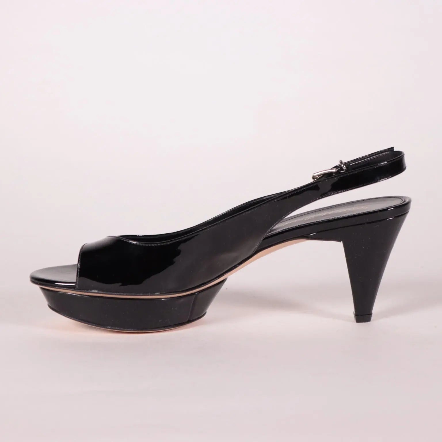 Gianvito Rossi Open Toe Sandals Leather Milan - Size Uk 6 | Clothing | Summer Accessories