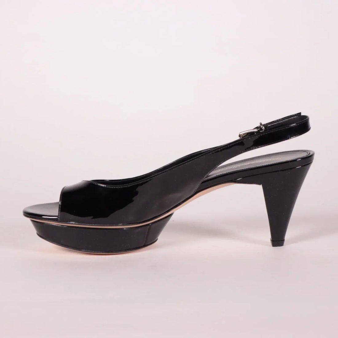 Gianvito Rossi Open Toe Sandals Leather Milan - Size Uk 6 | Clothing | Summer Accessories