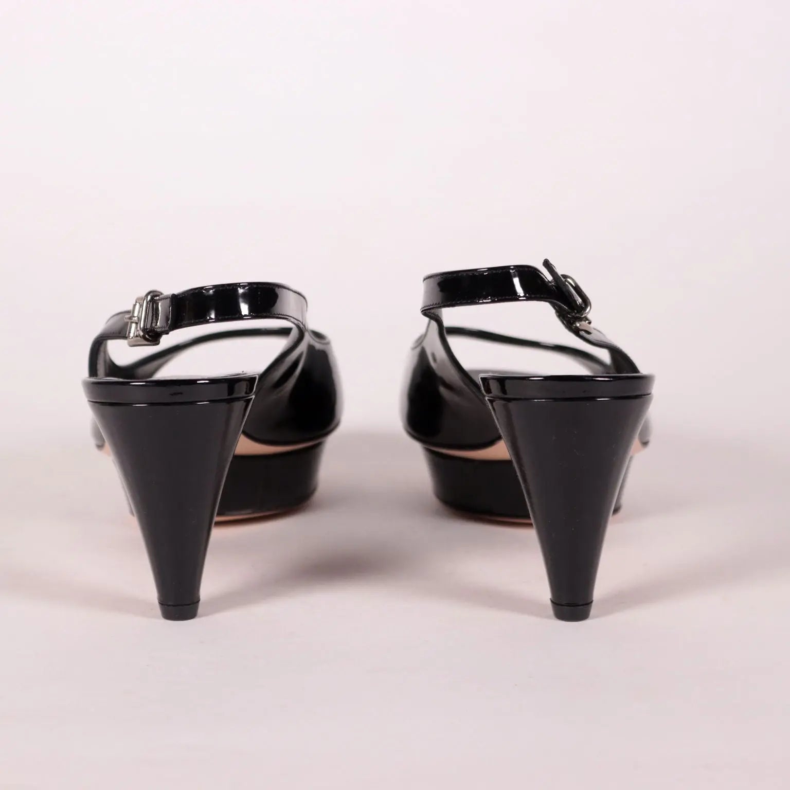 Gianvito Rossi Open Toe Sandals Leather Milan - Size Uk 6 | Clothing | Summer Accessories