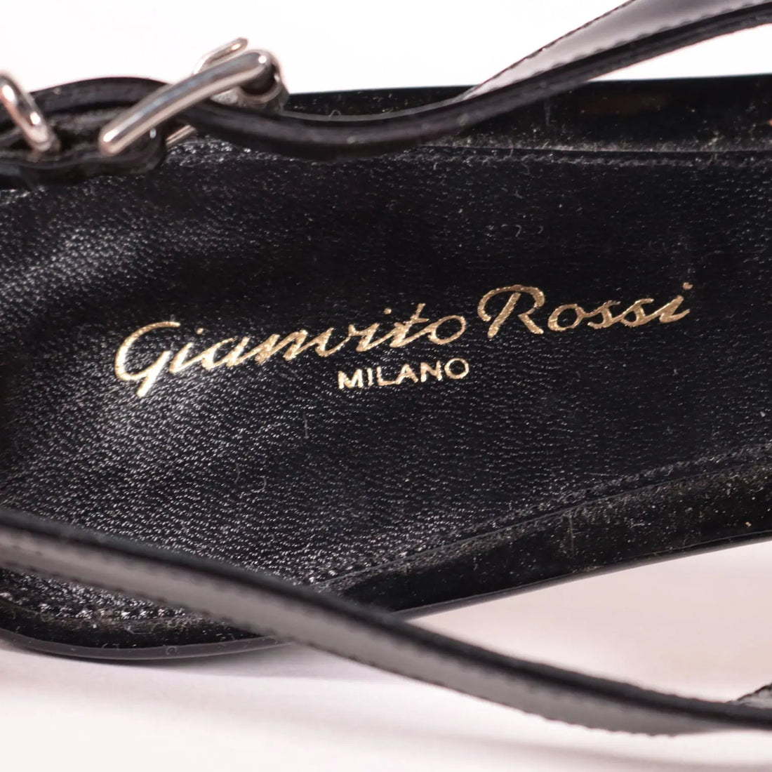 Gianvito Rossi Open Toe Sandals Leather Milan - Size Uk 6 | Clothing | Summer Accessories