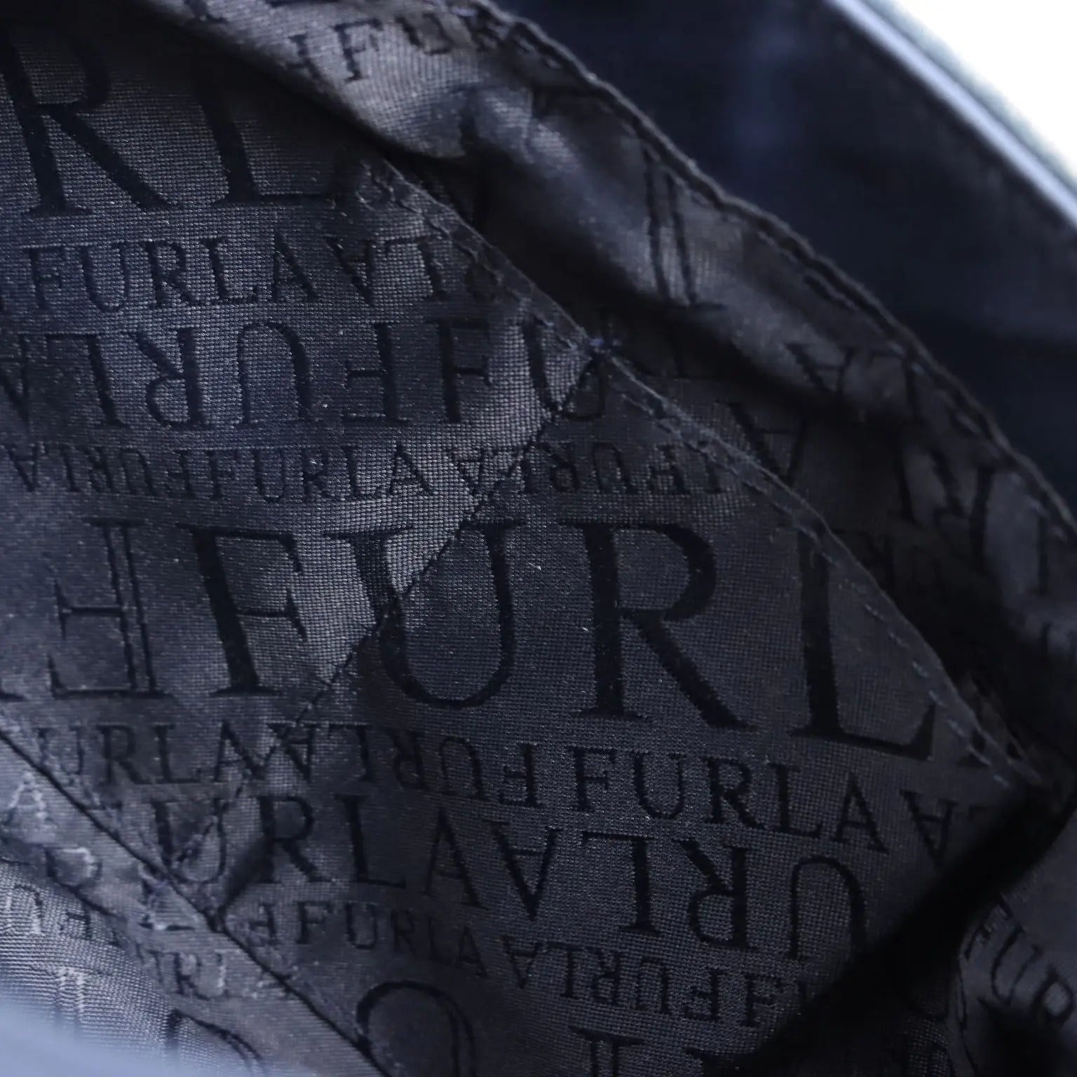 Second Hand Bag by Furla Blue Leather Nylon Italy - Nylon and Leather | Clothing & House Linens | Second hand
