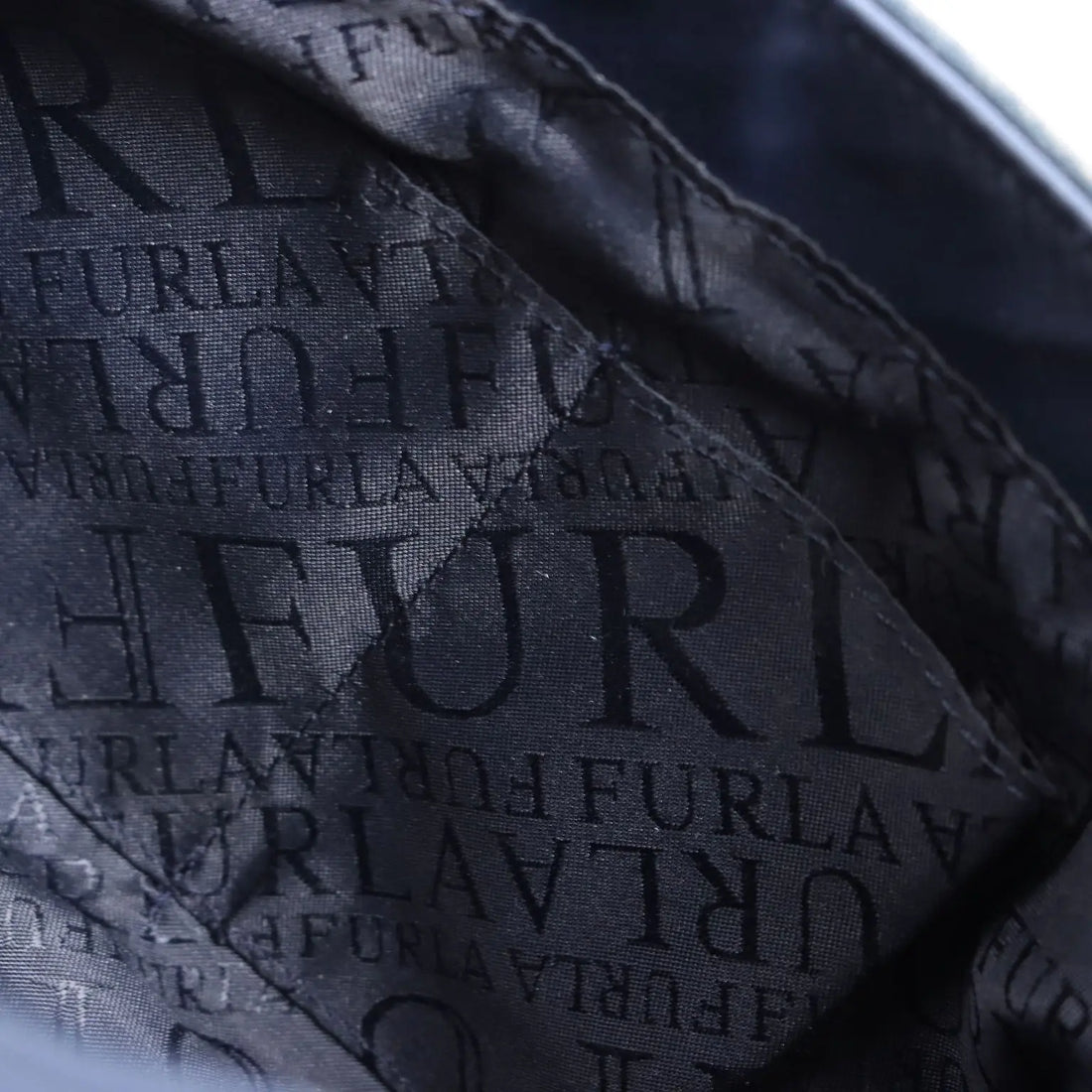 Second Hand Bag by Furla Blue Leather Nylon Italy - Nylon and Leather | Clothing & House Linens | Second hand
