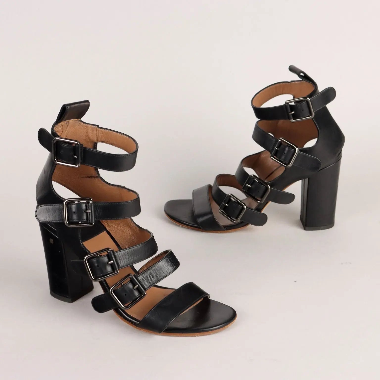 Laurence Dacade Sandals Second Hand Leather Size 5,5 - N. 5,5 | Clothing & House Linens | Second hand