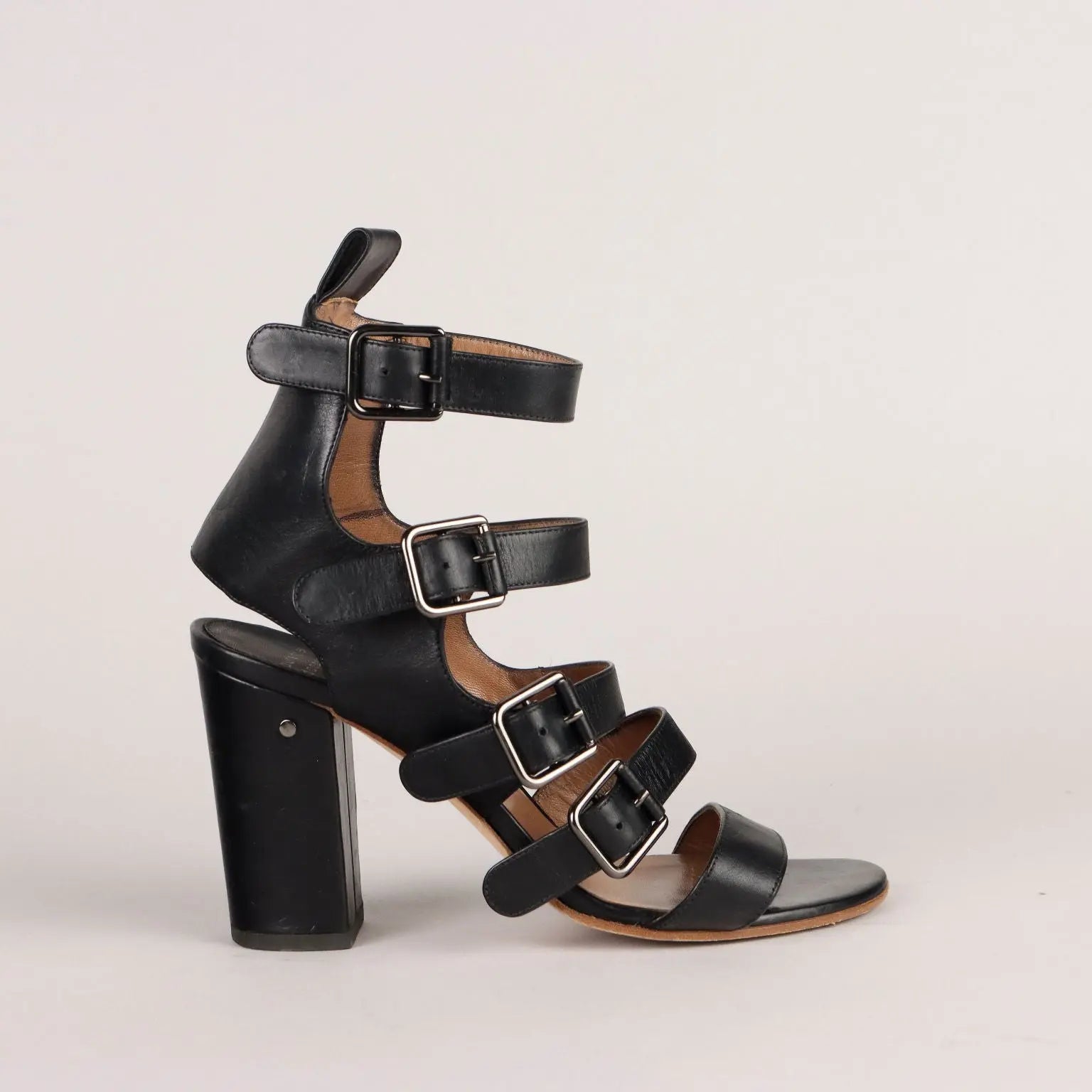 Laurence Dacade Sandals Second Hand Leather Size 5,5 - N. 5,5 | Clothing & House Linens | Second hand