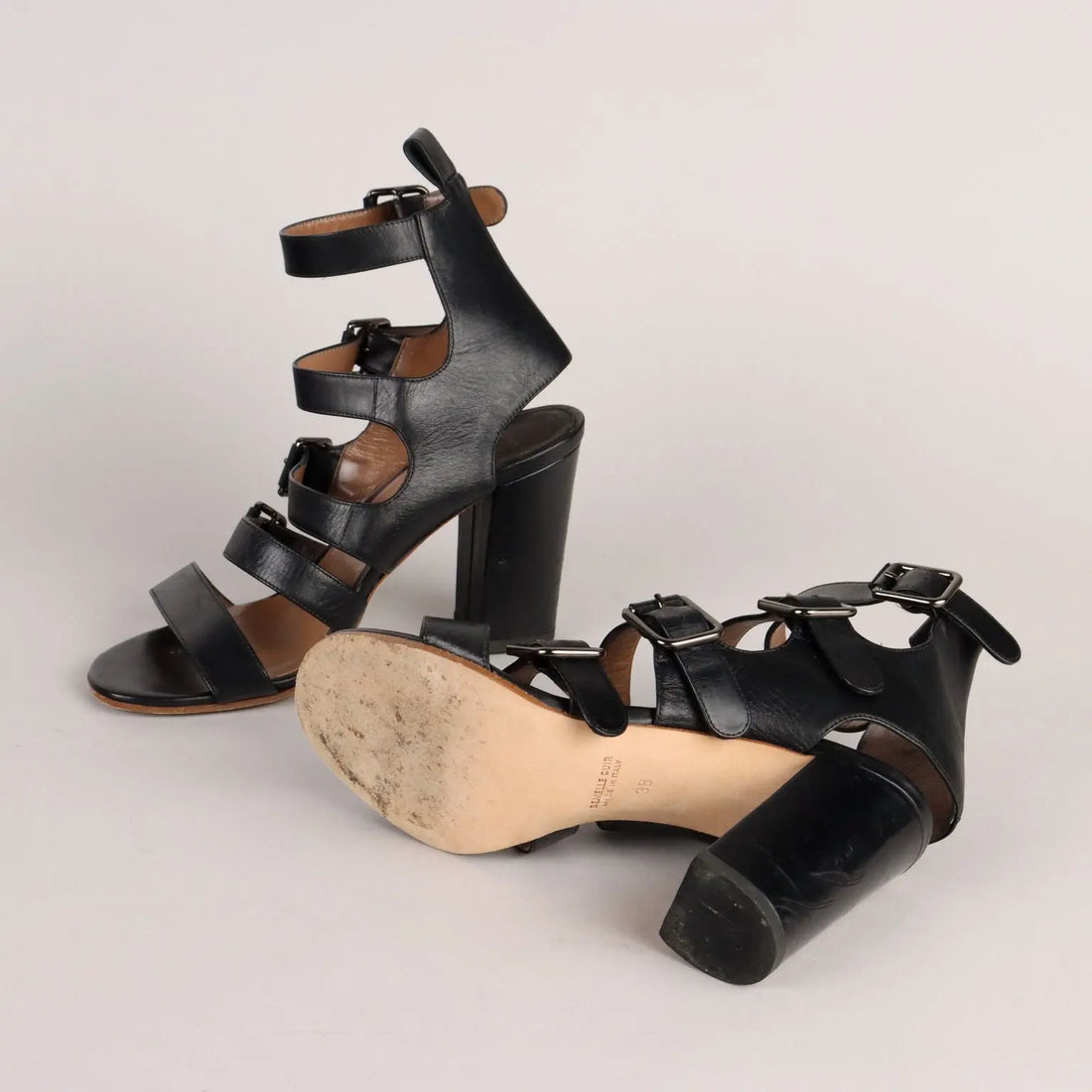 Laurence Dacade Sandals Second Hand Leather Size 5,5 - N. 5,5 | Clothing & House Linens | Second hand