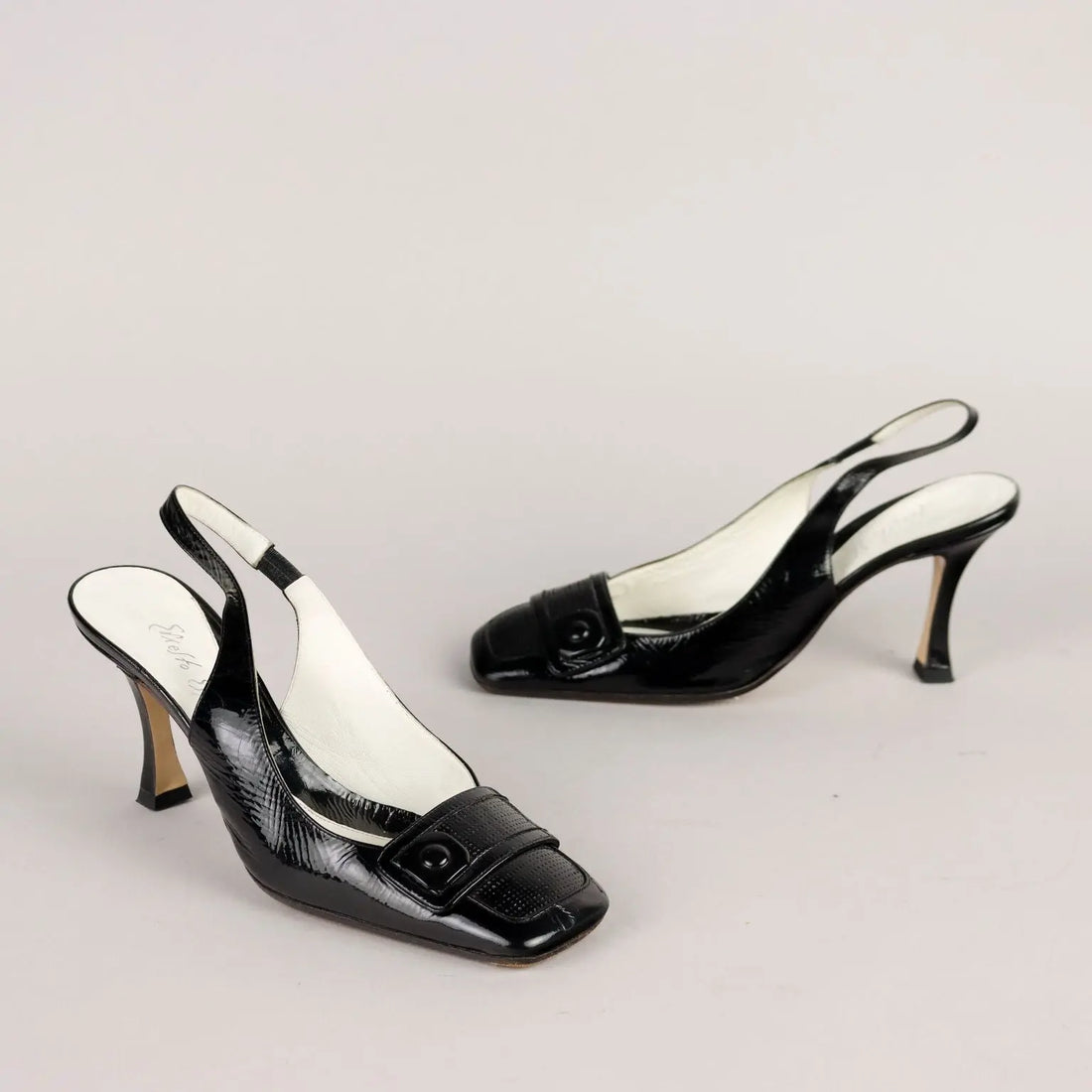 Ernesto Esposito Slingback Second Hand Leather UK Size 4,5 - UK Size 4,5 | Clothing & House Linens | Second hand