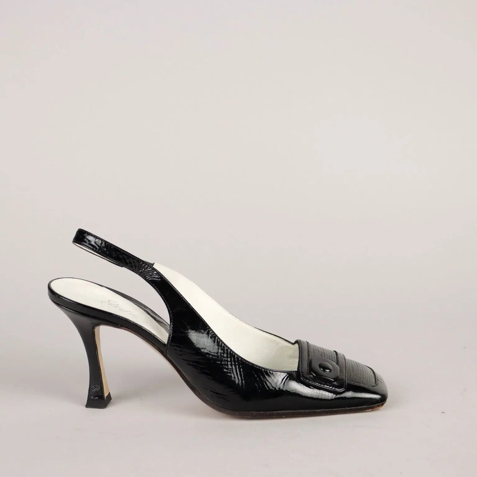 Ernesto Esposito Slingback Second Hand Leather UK Size 4,5 - UK Size 4,5 | Clothing & House Linens | Second hand