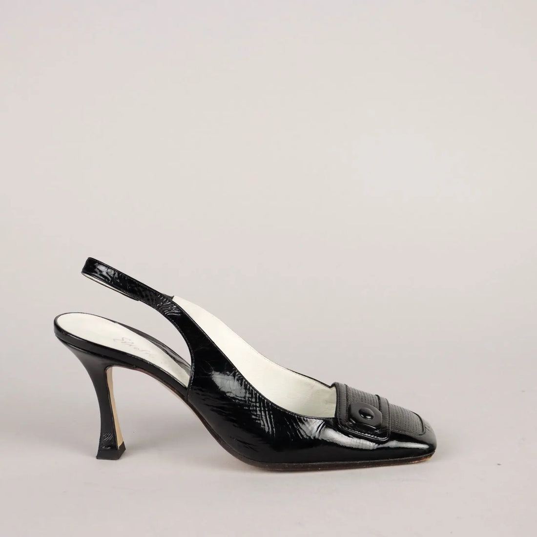 Ernesto Esposito Slingback Second Hand Leather UK Size 4,5 - UK Size 4,5 | Clothing & House Linens | Second hand