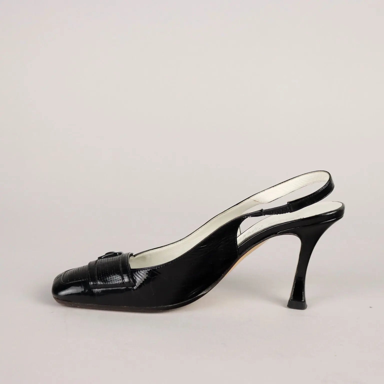 Ernesto Esposito Slingback Second Hand Leather UK Size 4,5 - UK Size 4,5 | Clothing & House Linens | Second hand