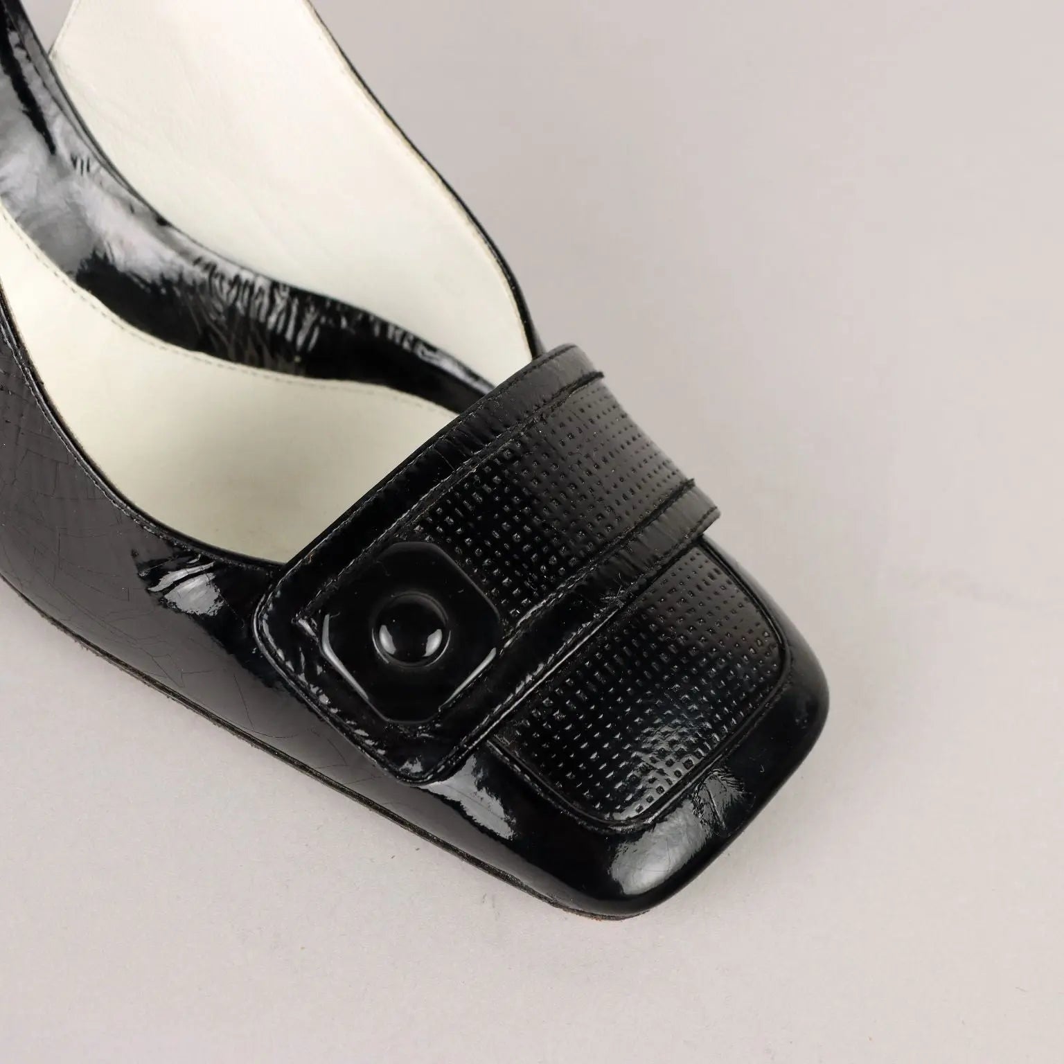 Ernesto Esposito Slingback Second Hand Leather UK Size 4,5 - UK Size 4,5 | Clothing & House Linens | Second hand