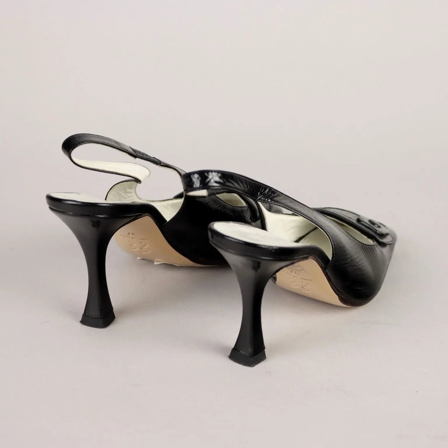 Ernesto Esposito Slingback Second Hand Leather UK Size 4,5 - UK Size 4,5 | Clothing & House Linens | Second hand