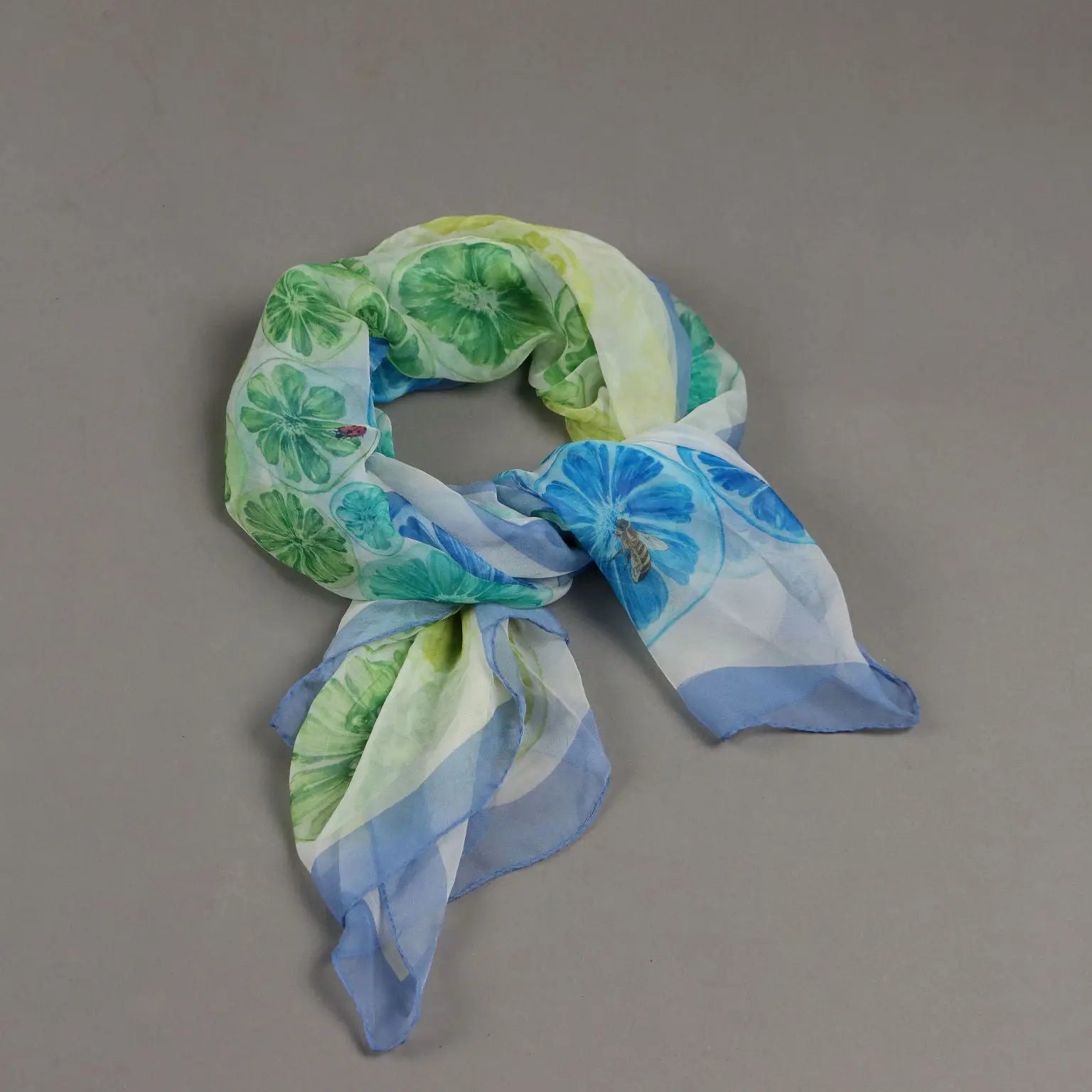 Mantero Scarf Pure Silk Second Hand Expo Italy 2015 - Pure Silk | Clothing & House Linens | Second hand