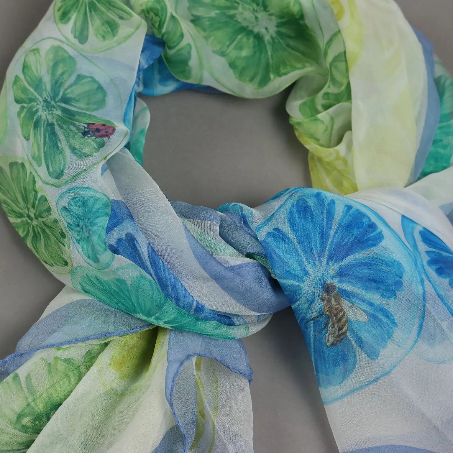 Mantero Scarf Pure Silk Second Hand Expo Italy 2015 - Pure Silk | Clothing & House Linens | Second hand