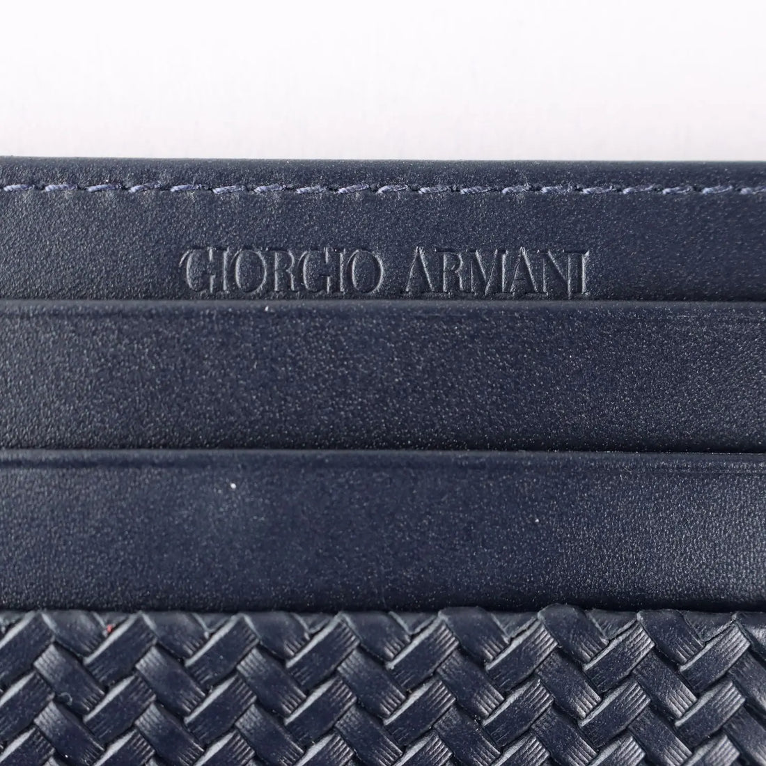 Giorgio Armani Card Holder Genuine Leather Italy Second Hand - Genuine Leather | Clothing & House Linens | Second hand