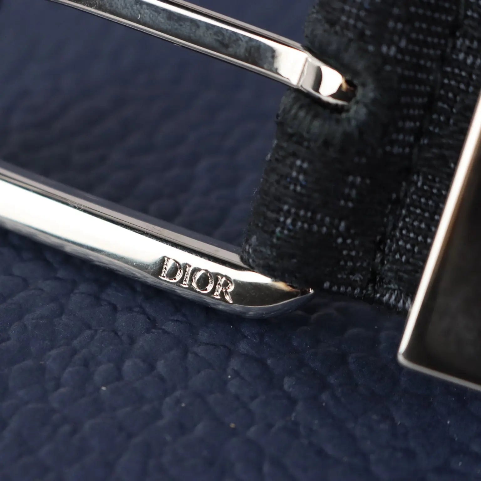 Dior Men's Belt Jacquard Canvas Leather Second Hand France - Jacquard Canvas and Leather | Clothing & House Linens | Second hand