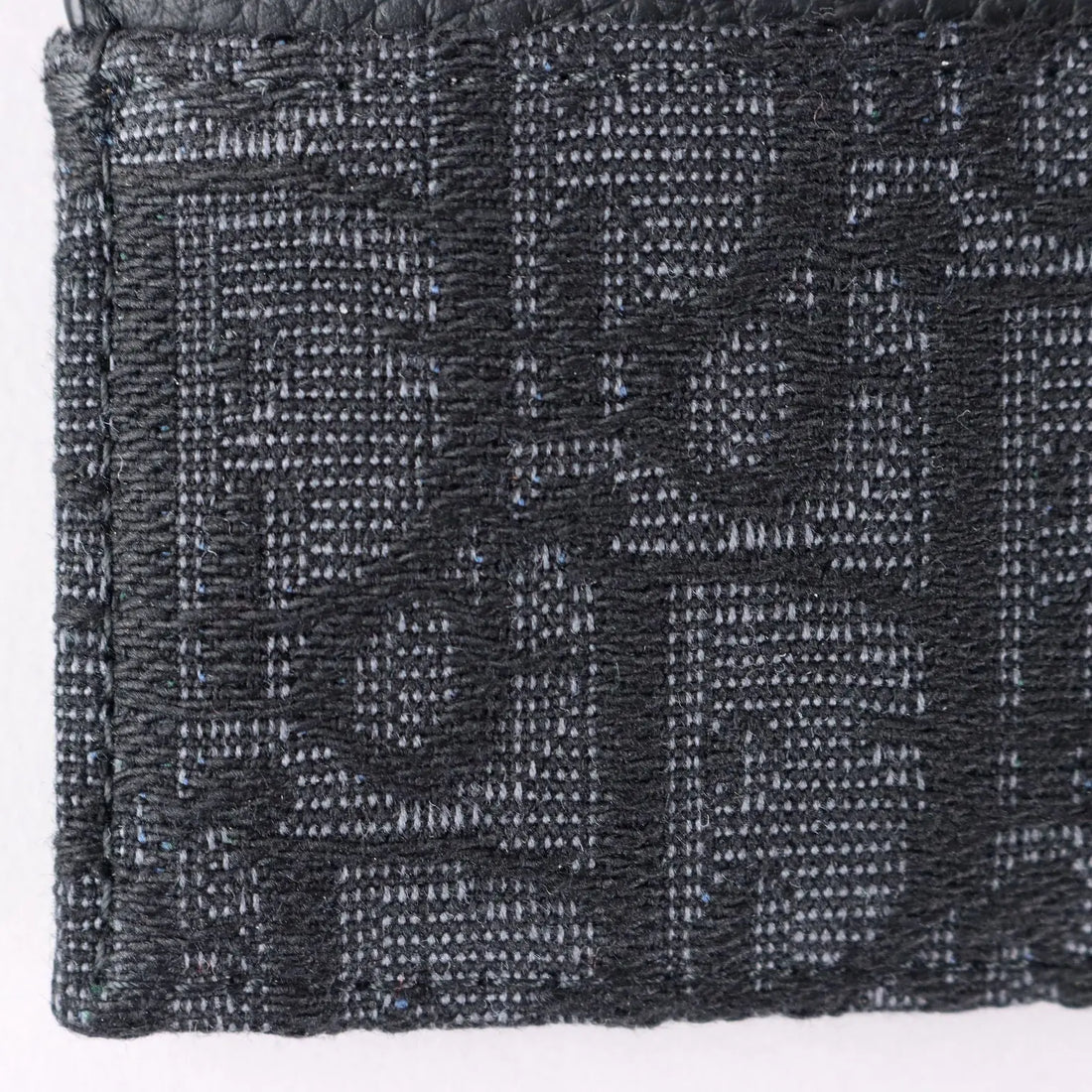 Dior Men's Card Holder Jacquard Canvas Leather France Second Hand - Jacquard Canvas and Leather | Clothing & House Linens | Second hand