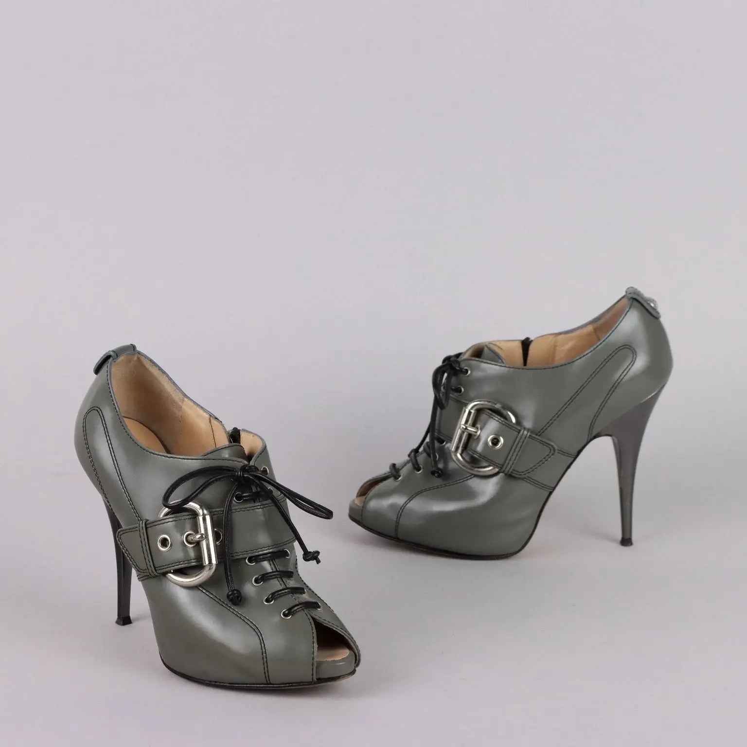 Open Toe Shoes Giuseppe Zanotti Leather UK Size 4,5 Italy Second Hand - UK Size 4,5 | Clothing & House Linens | Second hand