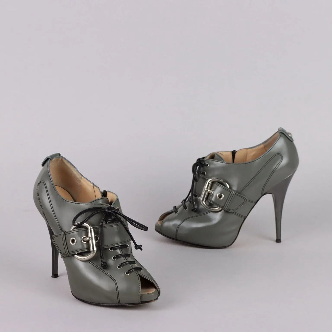 Open Toe Shoes Giuseppe Zanotti Leather UK Size 4,5 Italy Second Hand - UK Size 4,5 | Clothing & House Linens | Second hand