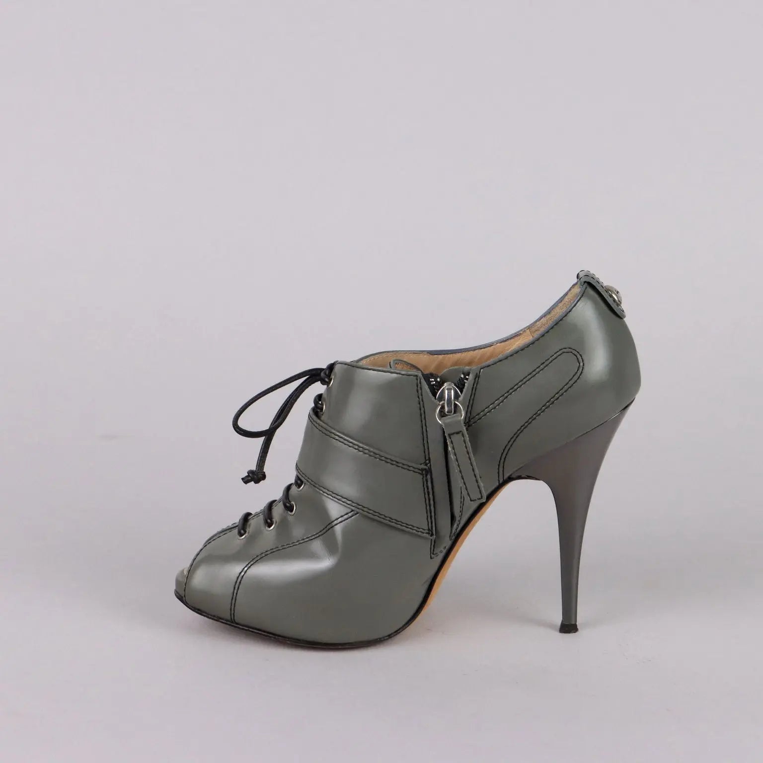 Open Toe Shoes Giuseppe Zanotti Leather UK Size 4,5 Italy Second Hand - UK Size 4,5 | Clothing & House Linens | Second hand