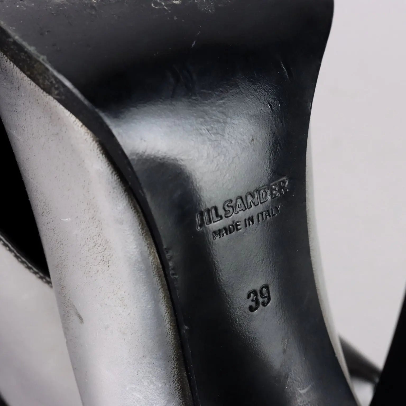 Jil Sander Shoes Metallic Leather 2016 Collection UK Size 6 - UK Size 6 | Clothing & House Linens | Second hand