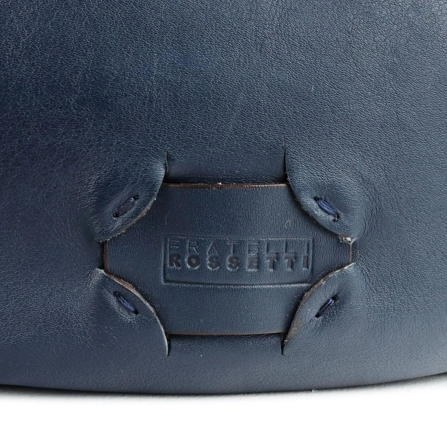 Fratelli Rossetti Shoulder Bag Blue Leather Second Hand Italy | Clothing & House Linens | Second hand