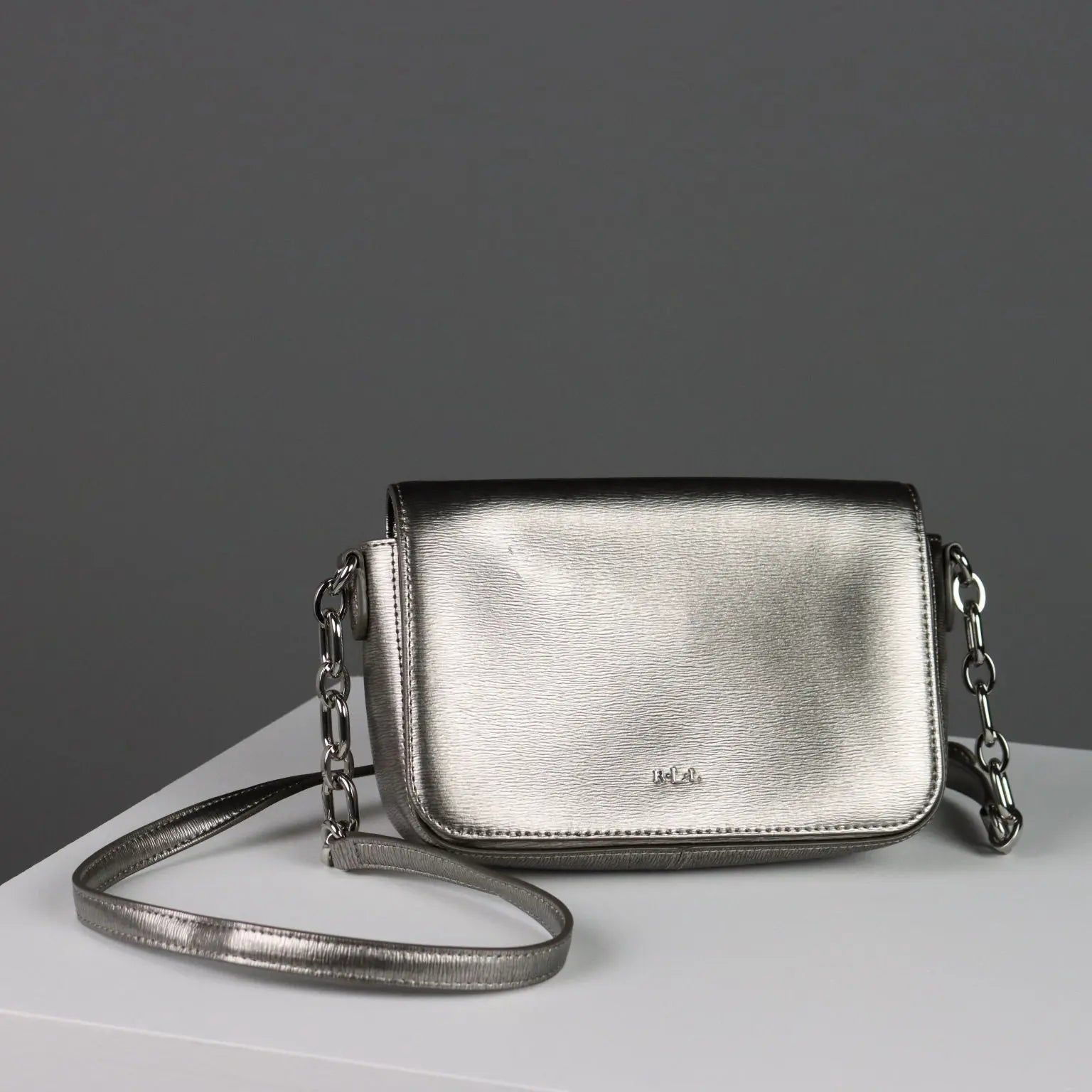 Ralph Lauren Shoulder Bag Second Hand Leather Pockets USA - Genuine Leather | Clothing & House Linens | Second hand