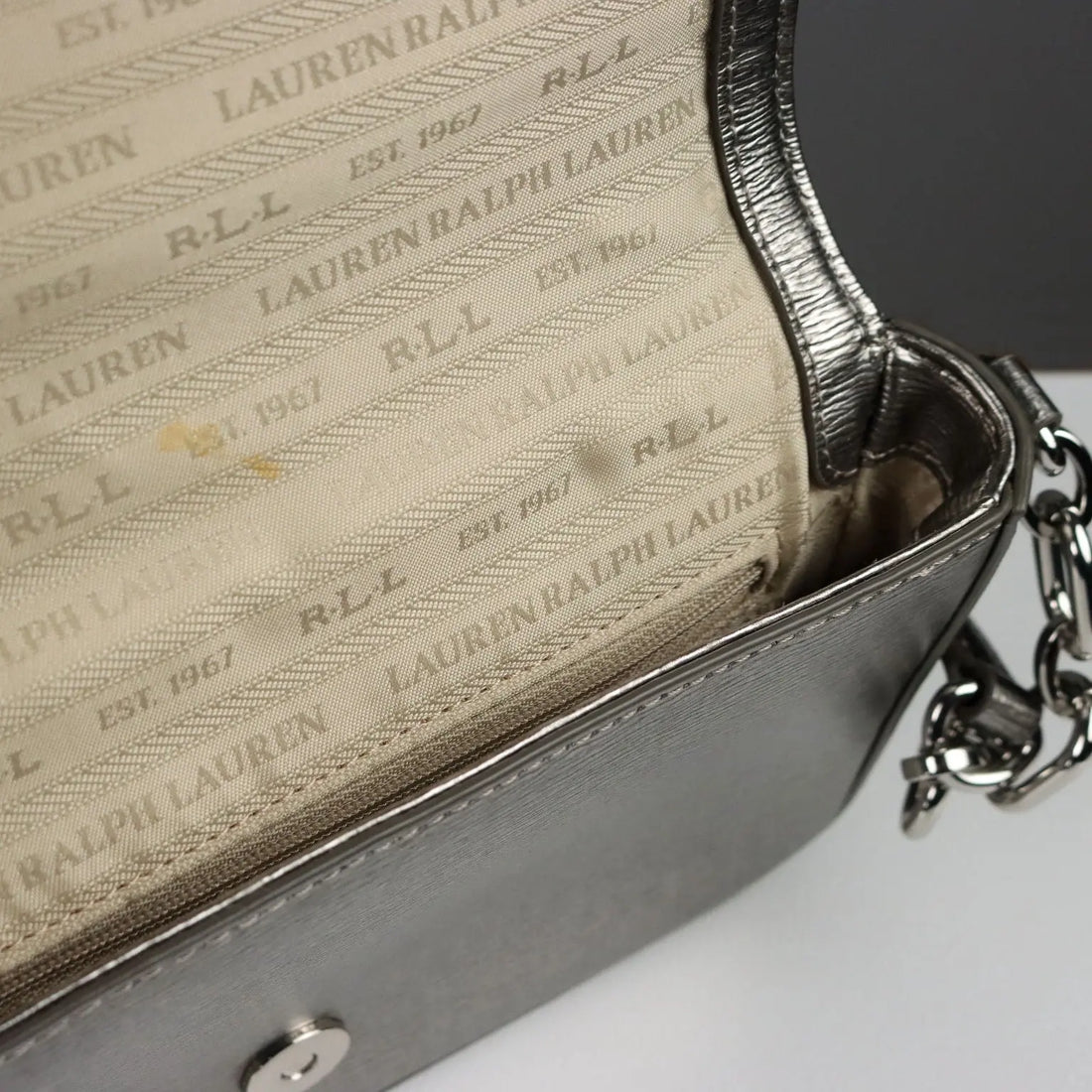 Ralph Lauren Shoulder Bag Second Hand Leather Pockets USA - Genuine Leather | Clothing & House Linens | Second hand