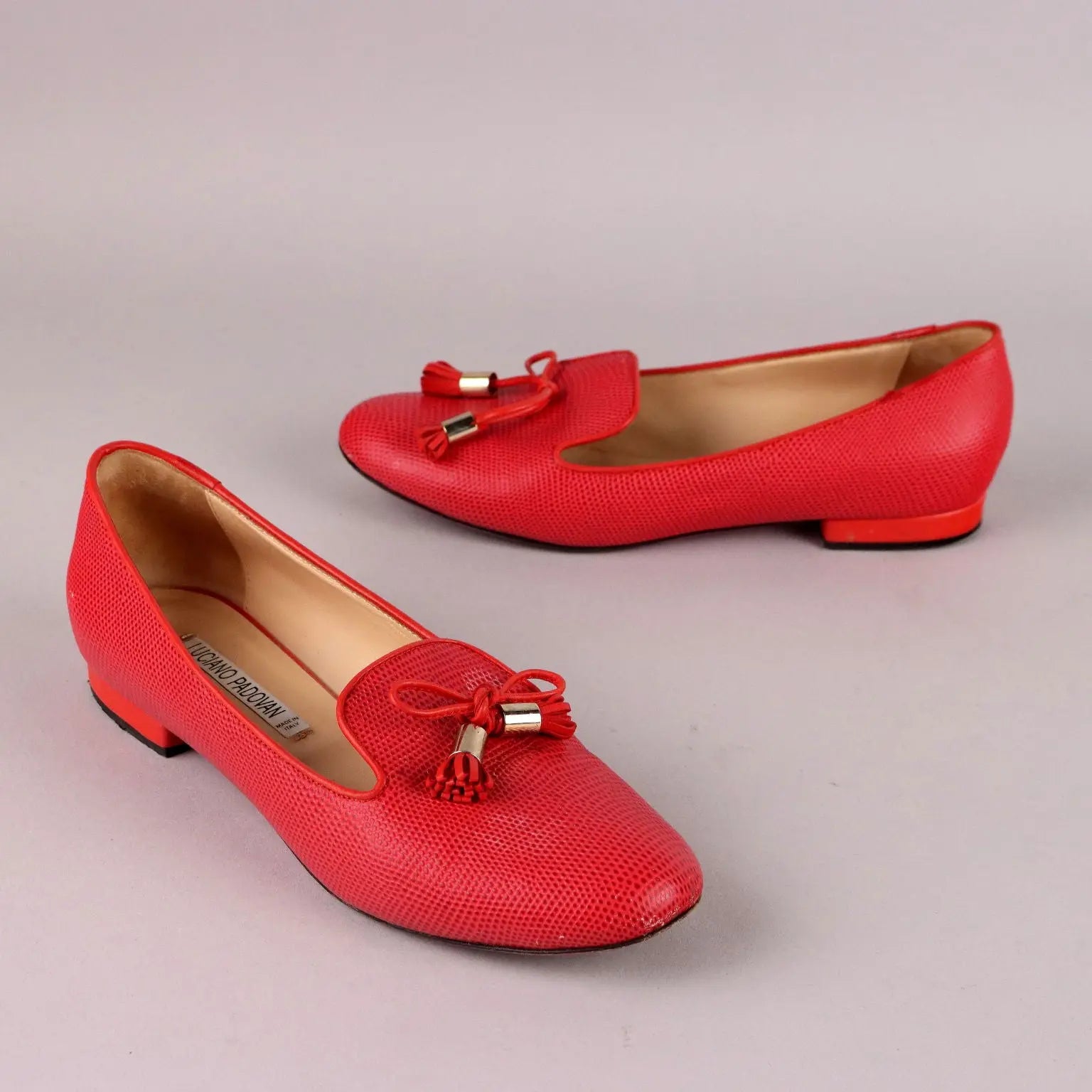 Luciano Padovan Ballerina Shoes Leather UK Size 5,5 Pre-Loved - UK Size 5,5 | Clothing & House Linens | Second hand
