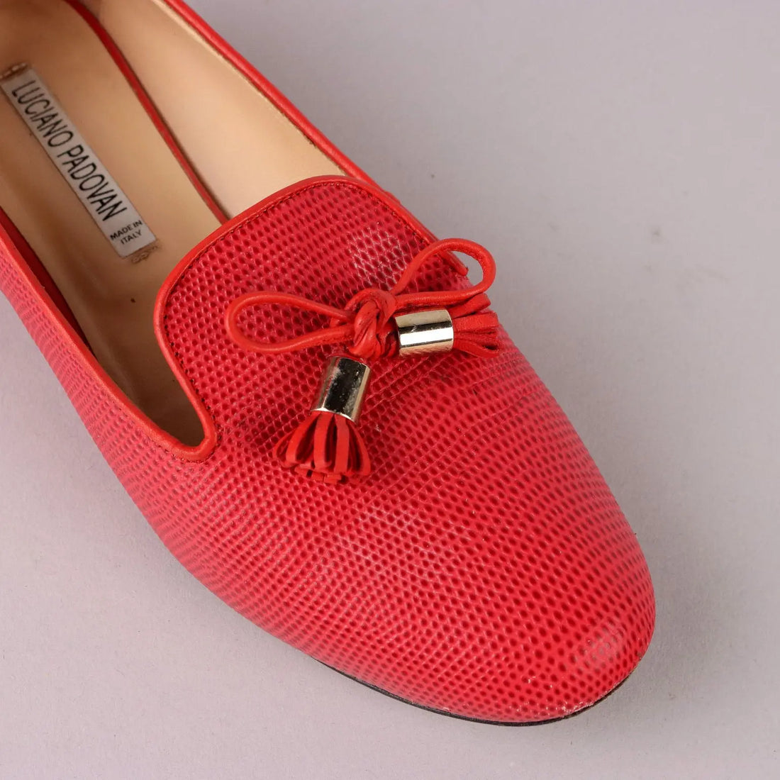 Luciano Padovan Ballerina Shoes Leather UK Size 5,5 Pre-Loved - UK Size 5,5 | Clothing & House Linens | Second hand