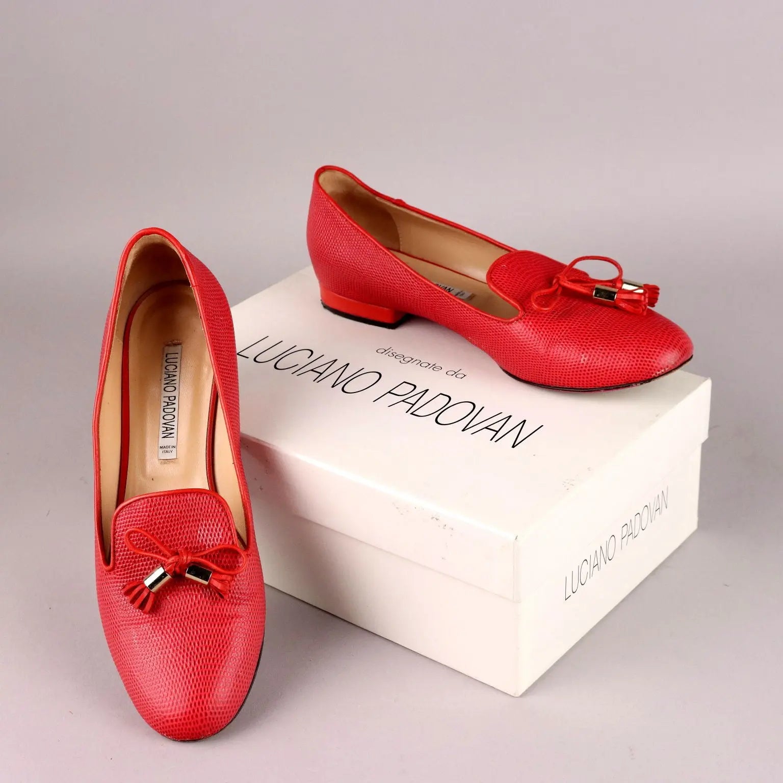 Luciano Padovan Ballerina Shoes Leather UK Size 5,5 Pre-Loved - UK Size 5,5 | Clothing & House Linens | Second hand