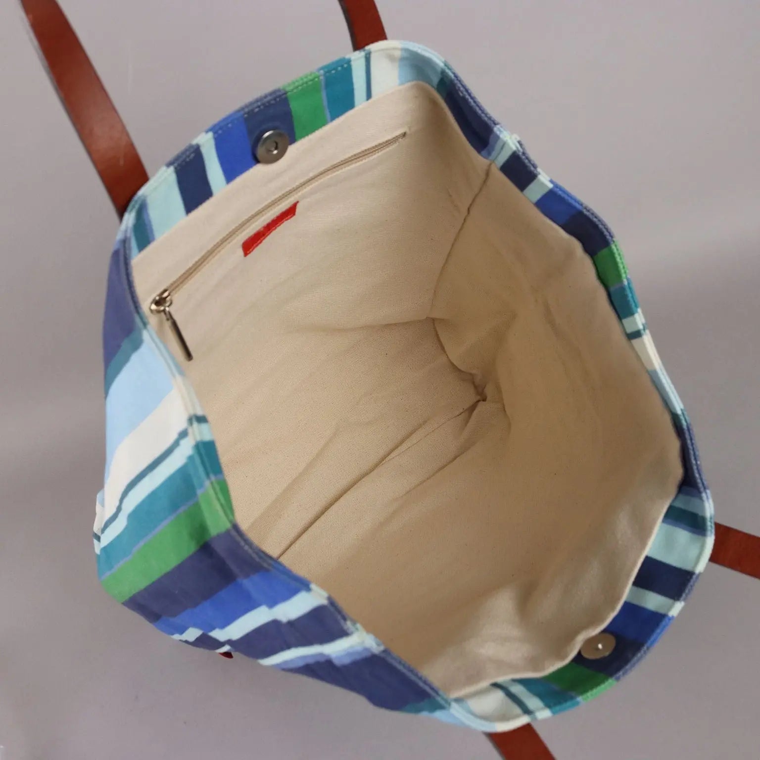 Gallo Tote Bag Leather Multicoloured Print Pocket Second Hand | Clothing & House Linens | Second hand