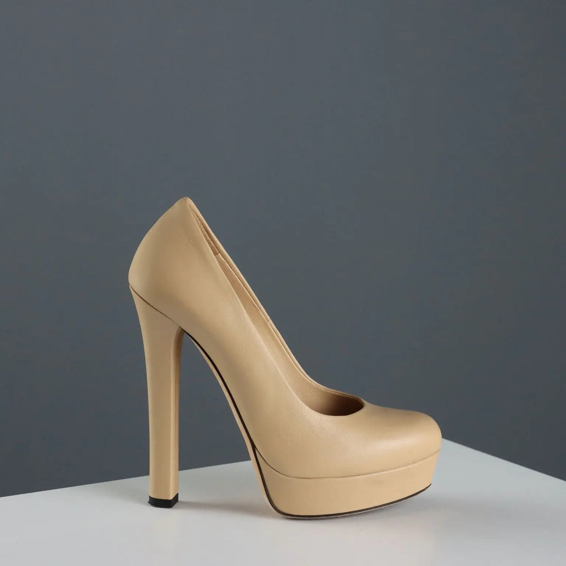 Gucci Heel Shoes Beige Leather UK Size 3 Second Hand Italy - UK Size 3 | Clothing & House Linens | Second hand