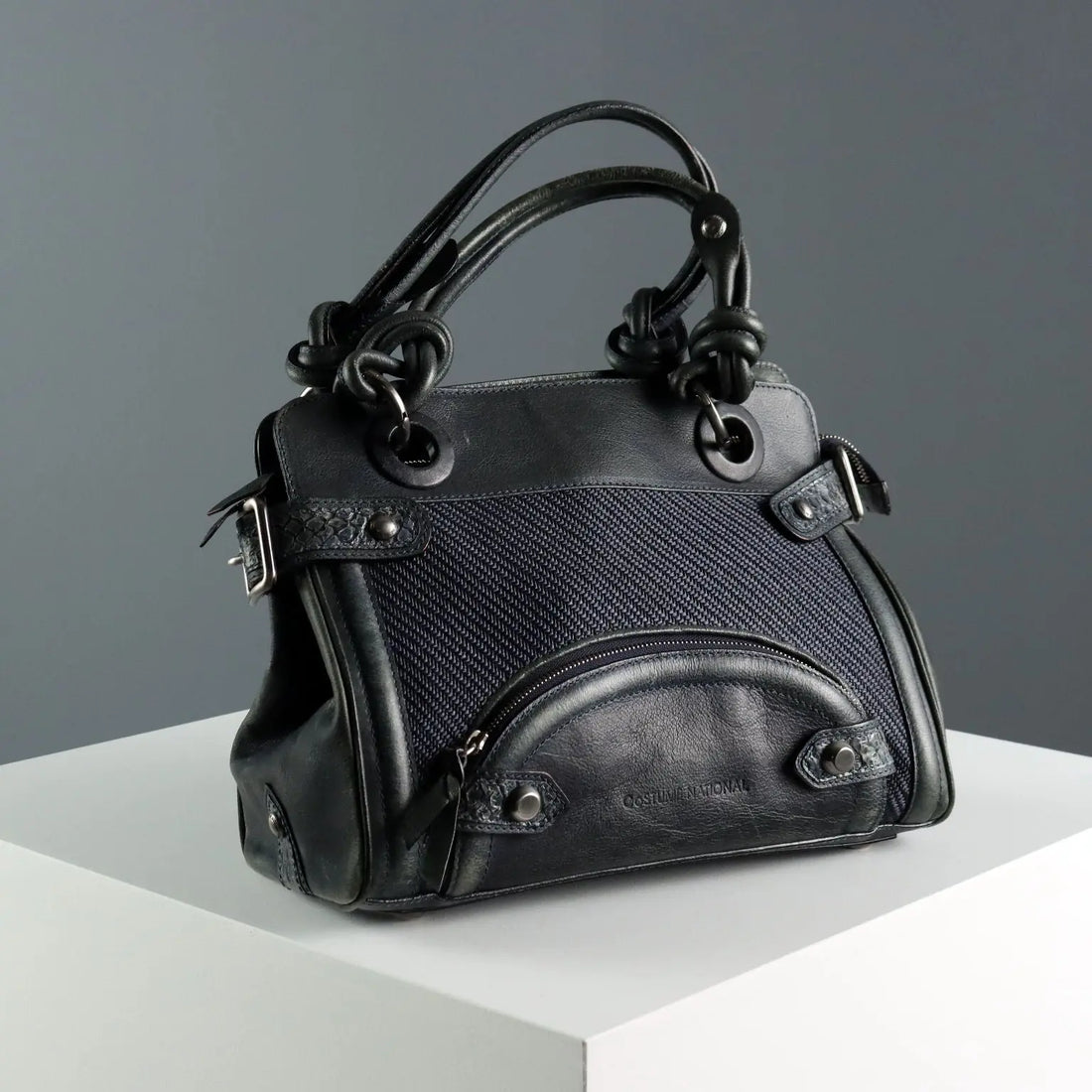 Costume National Handbag Genuine Leather Second Hand Italy - Genuine Leather | Clothing & House Linens | Second hand