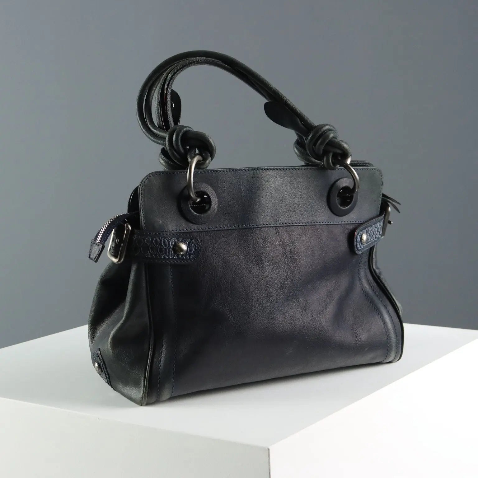 Costume National Handbag Genuine Leather Second Hand Italy - Genuine Leather | Clothing & House Linens | Second hand