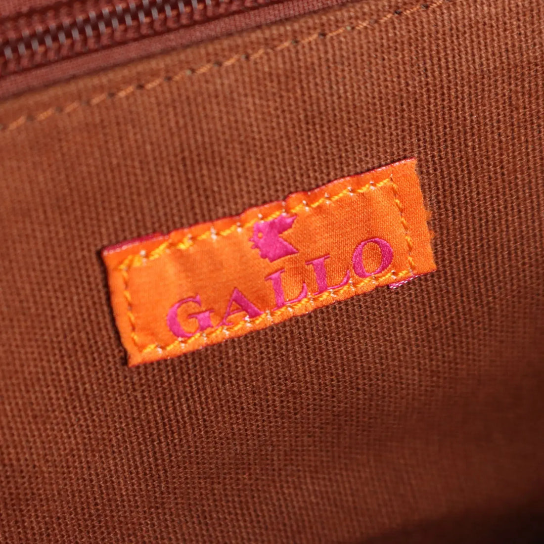 Gallo Striped Bag Second Hand Canvas Leather Italy | Clothing & House Linens | Second hand