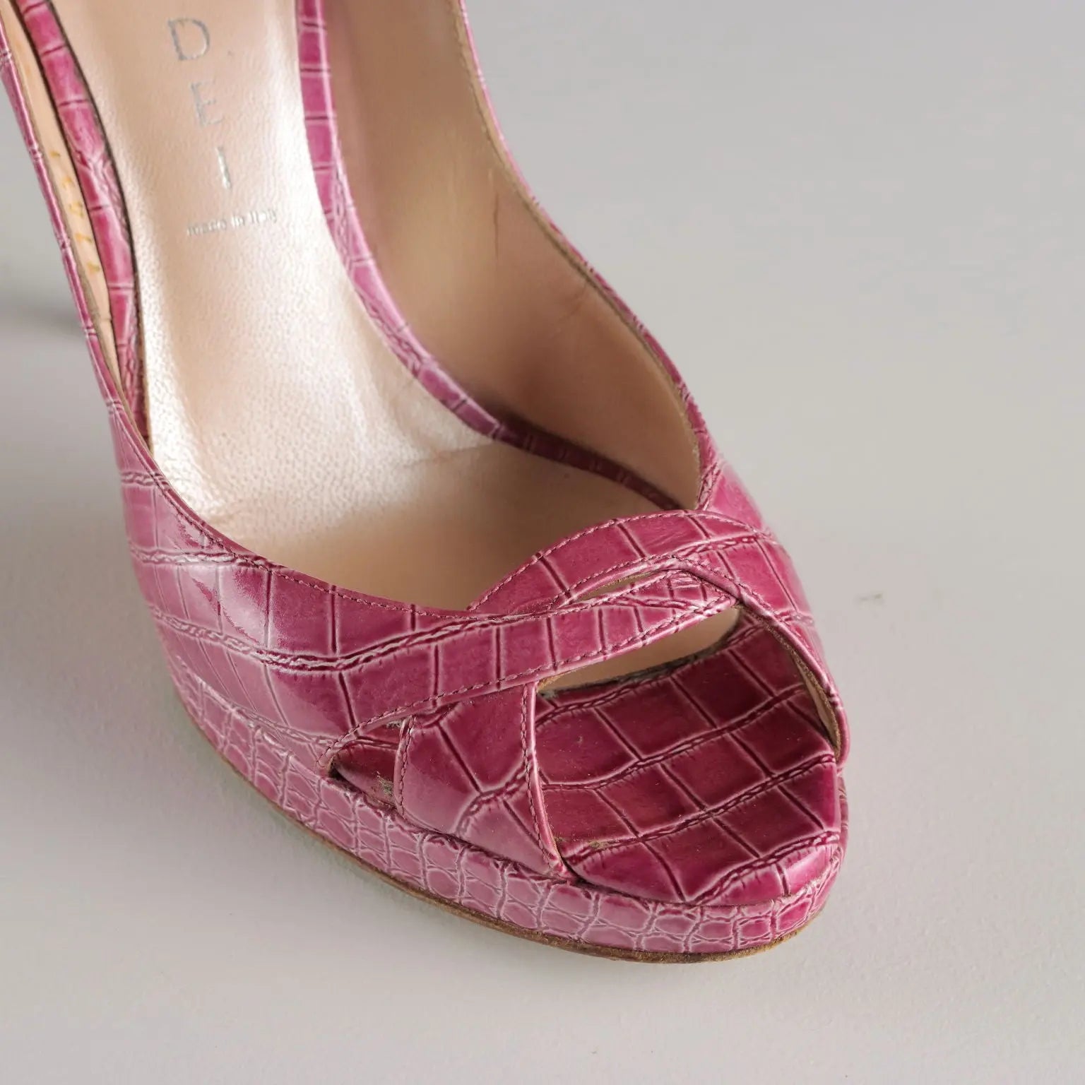 Casadei Pink Sandals Leather UK Size 3 Second Hand Italy Accessories - UK Size 3 | Clothing & House Linens | Second hand