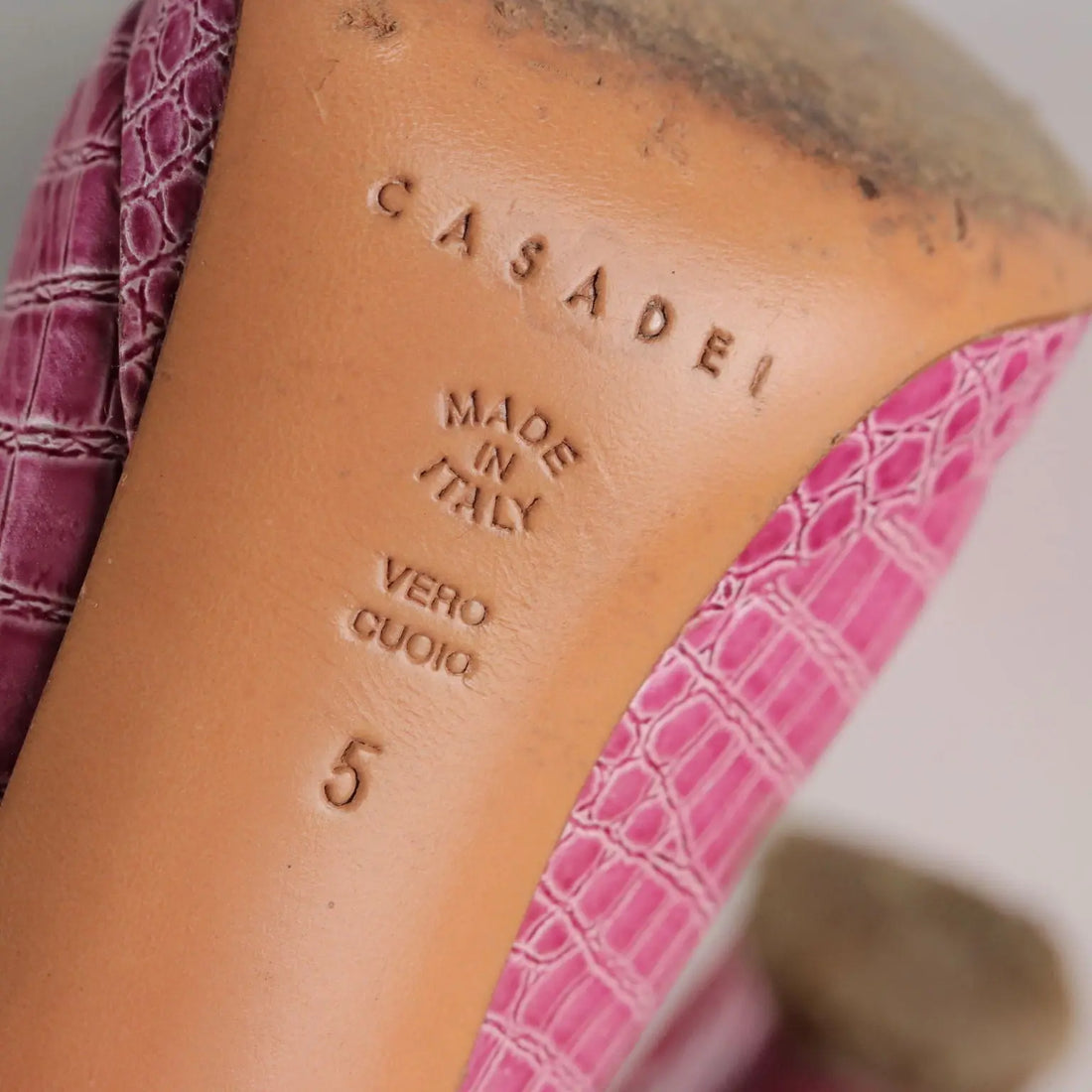 Casadei Pink Sandals Leather UK Size 3 Second Hand Italy Accessories - UK Size 3 | Clothing & House Linens | Second hand