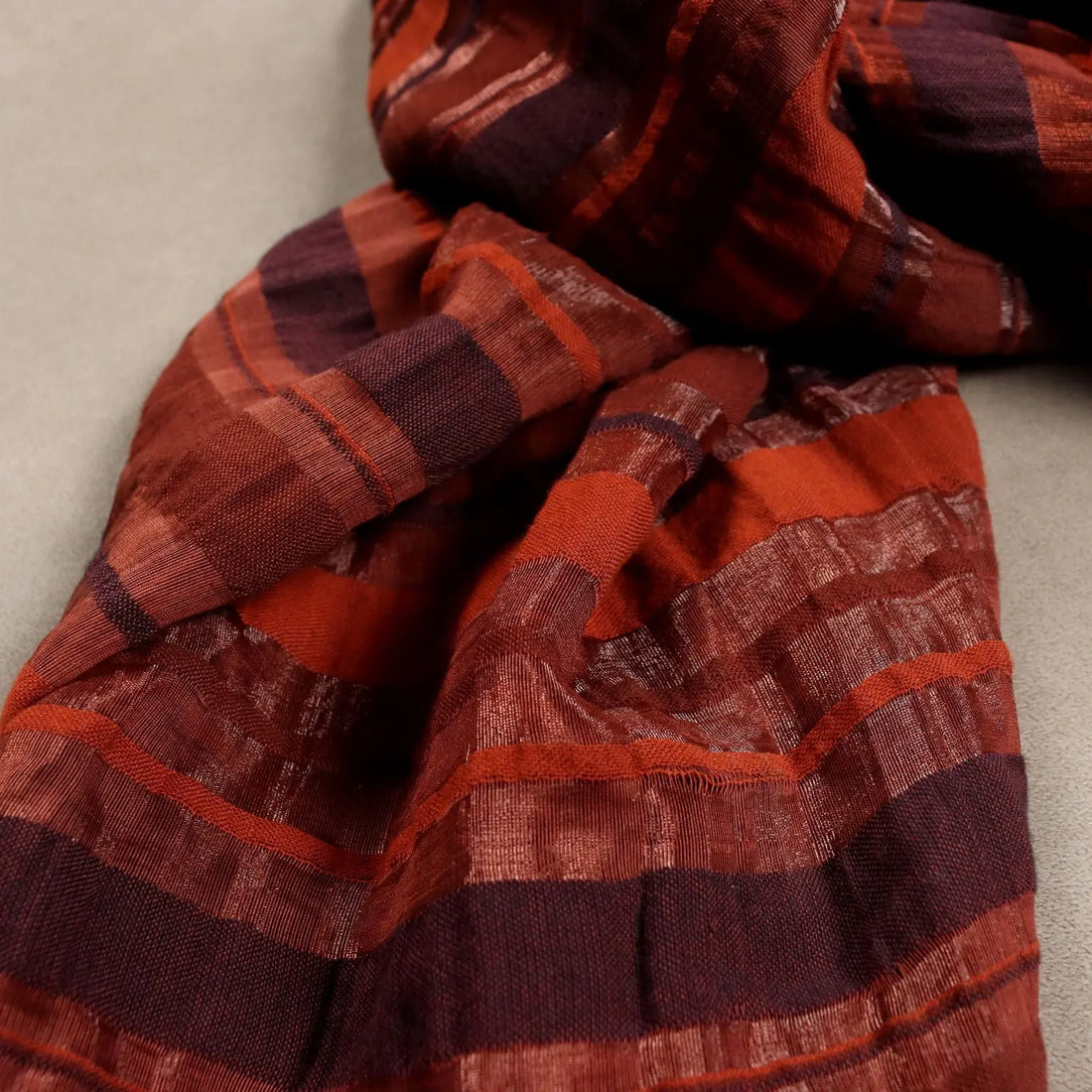 Loro Piana Striped Scarf Cotton Blend Second Hand Italy - Mixed Wool | Clothing & House Linens | Second hand