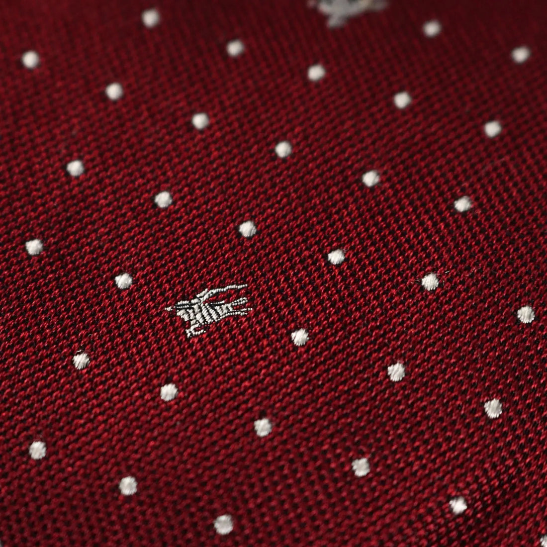 Burberry Bordeaux Tie Pure Silk Dots England Second Hand - Pure Silk | Clothing & House Linens | Vintage