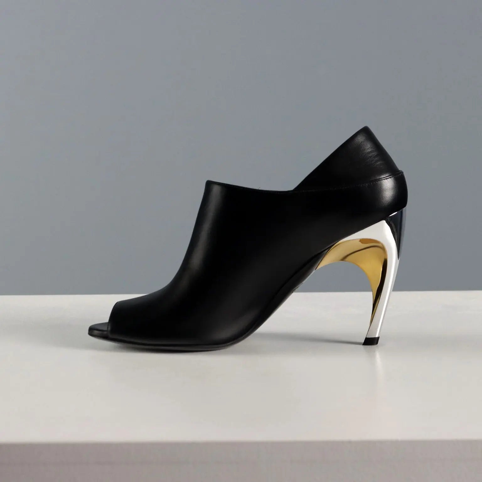 Alexander McQueen Ankle Boots Open Toe Leather UK Size 5 - UK Size 5 | Clothing & House Linens | Second hand