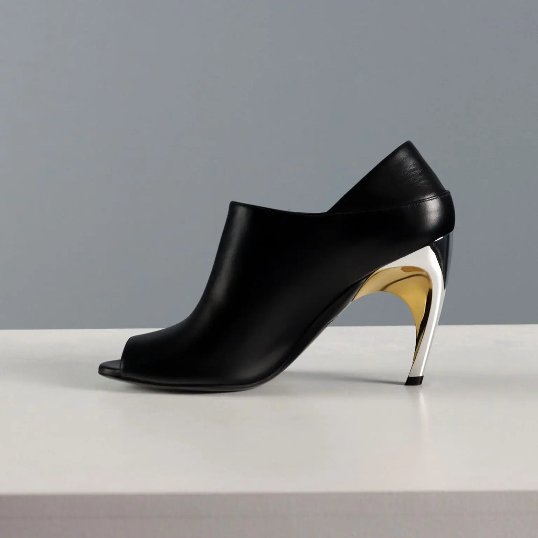 Alexander McQueen Ankle Boots Open Toe Leather UK Size 5 - UK Size 5 | Clothing & House Linens | Second hand