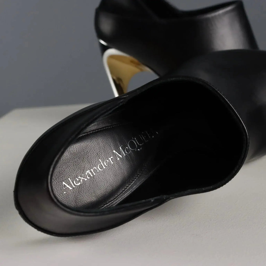 Alexander McQueen Ankle Boots Open Toe Leather UK Size 5 - UK Size 5 | Clothing & House Linens | Second hand