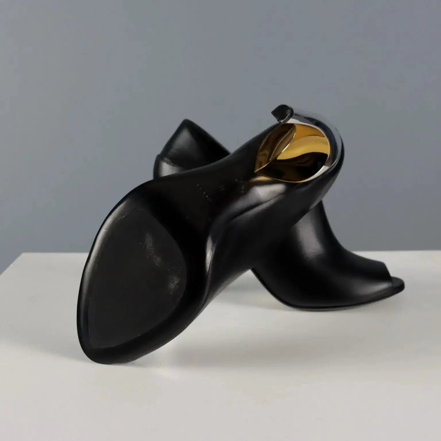 Alexander McQueen Ankle Boots Open Toe Leather UK Size 5 - UK Size 5 | Clothing & House Linens | Second hand